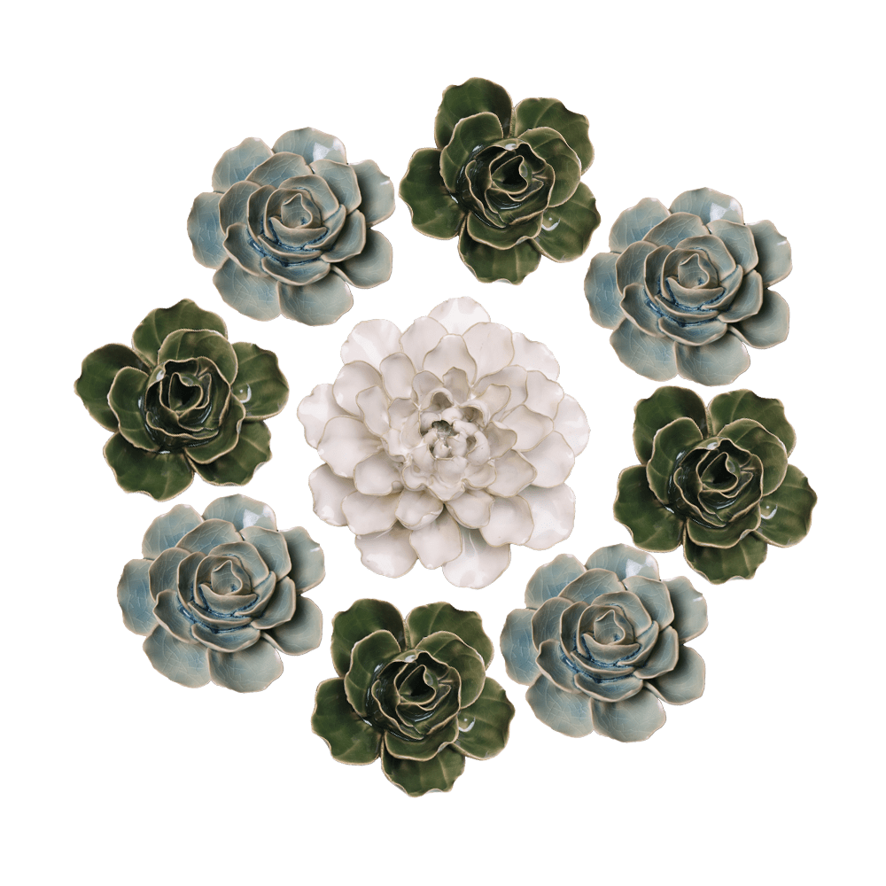 Ceramic Flower English Garden Curated Collection #11 - Chive UK
