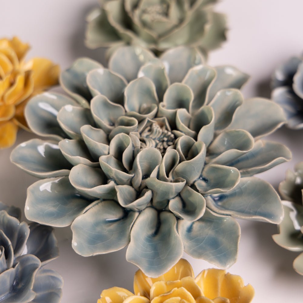 Ceramic Flower English Garden Curated Collection #12 - Chive UK