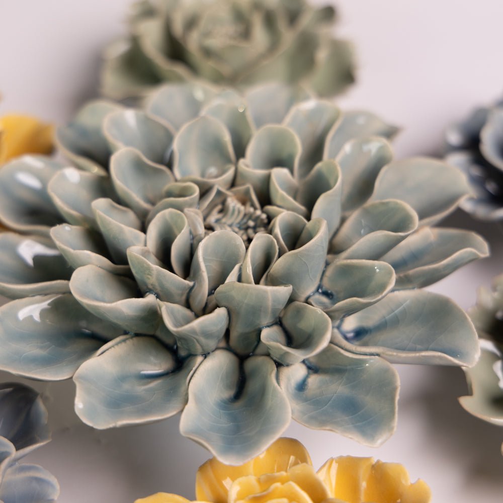 Ceramic Flower English Garden Curated Collection #12 - Chive UK