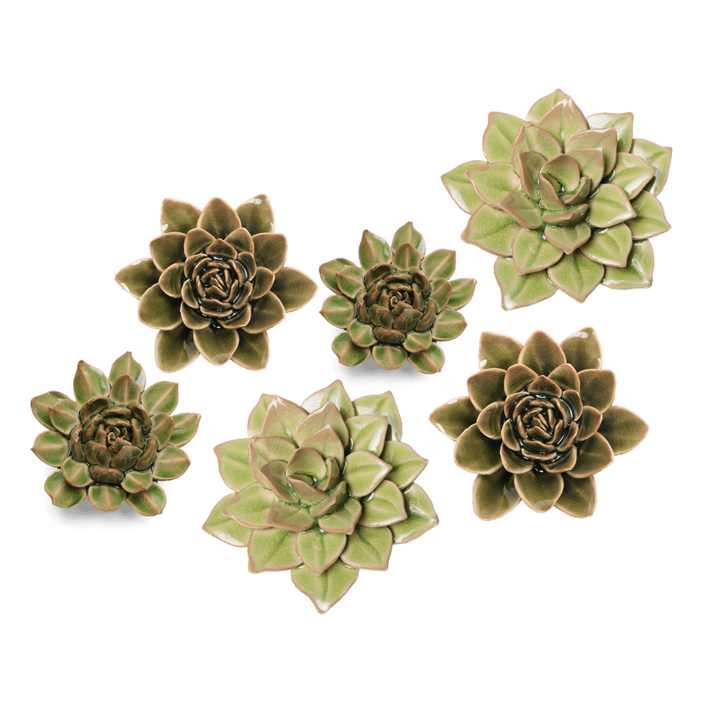Ceramic Flower English Garden Curated Collection #15 - Chive UK