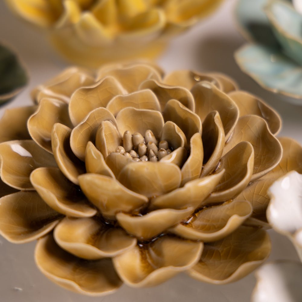 Ceramic Flower English Garden Curated Collection #17 - Chive UK