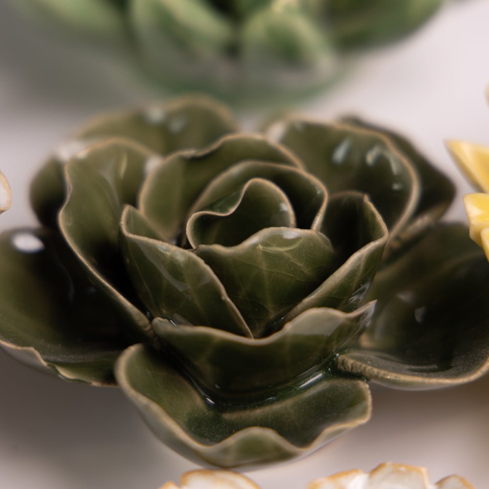 Ceramic Flower English Garden Curated Collection #18 - Chive UK
