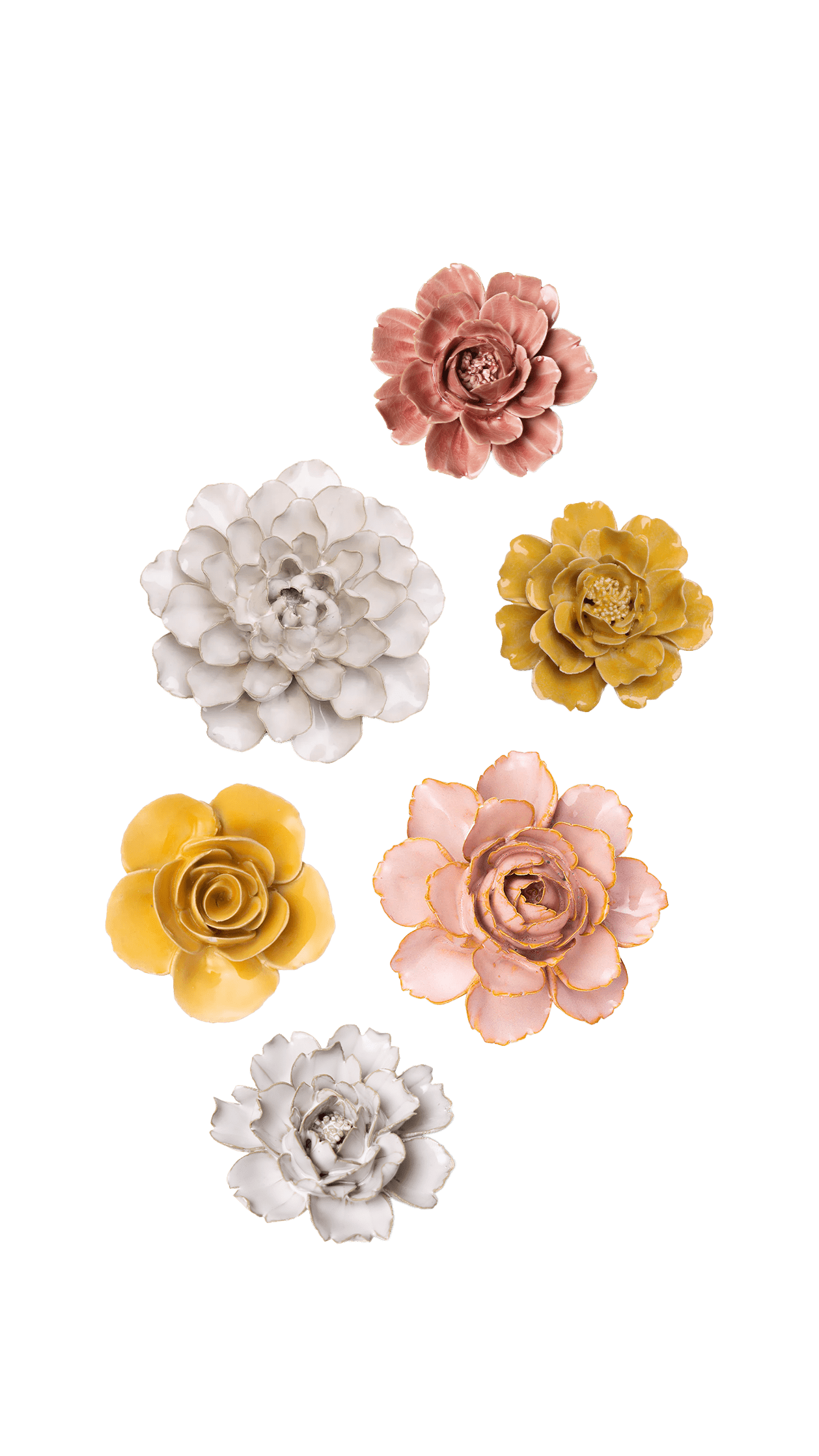 Beauvais - Ceramic Flower Curated Set - Chive UK