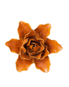 France Ceramic Flower Rust Lily - Chive UK