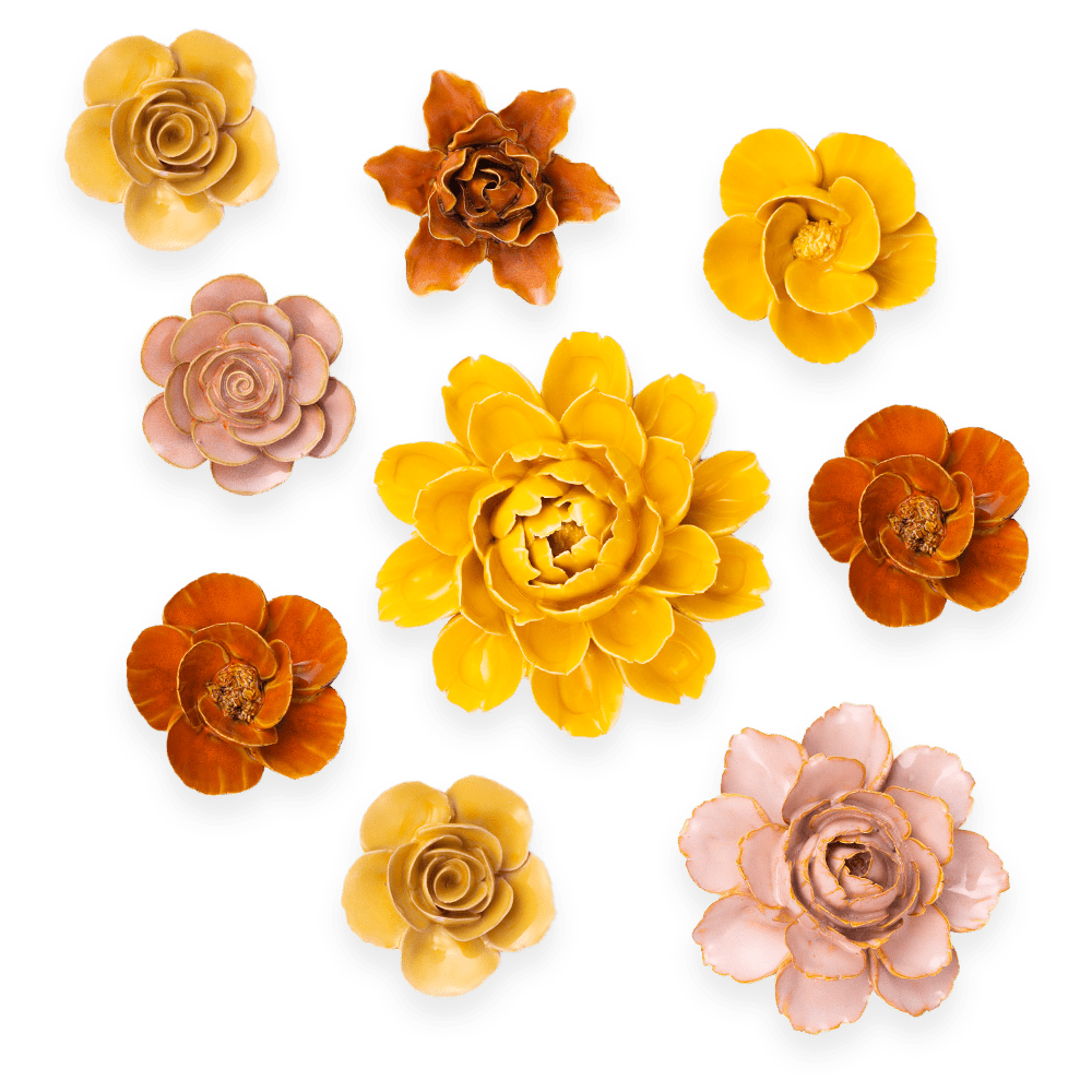 Ceramic Flower France Curated Collection #2 - Chive UK