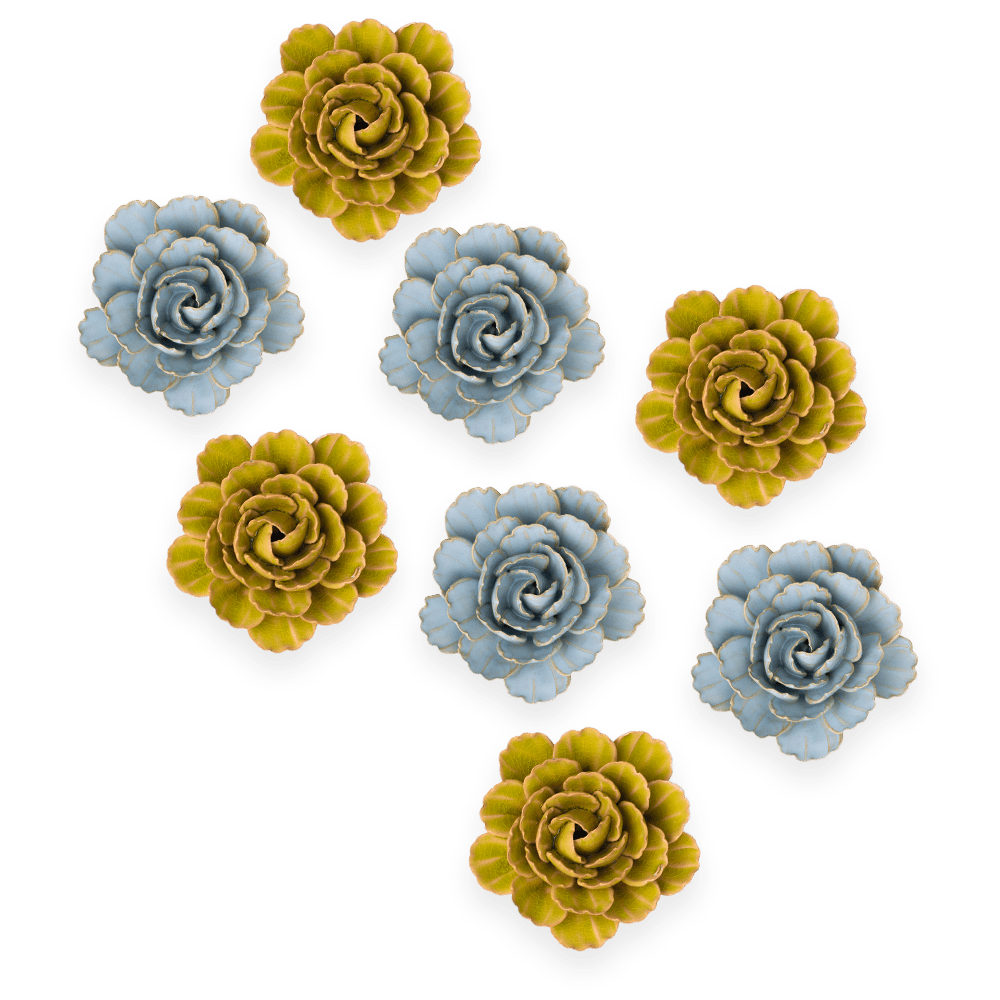 Ceramic Flower France Curated Collection #5 - Chive UK