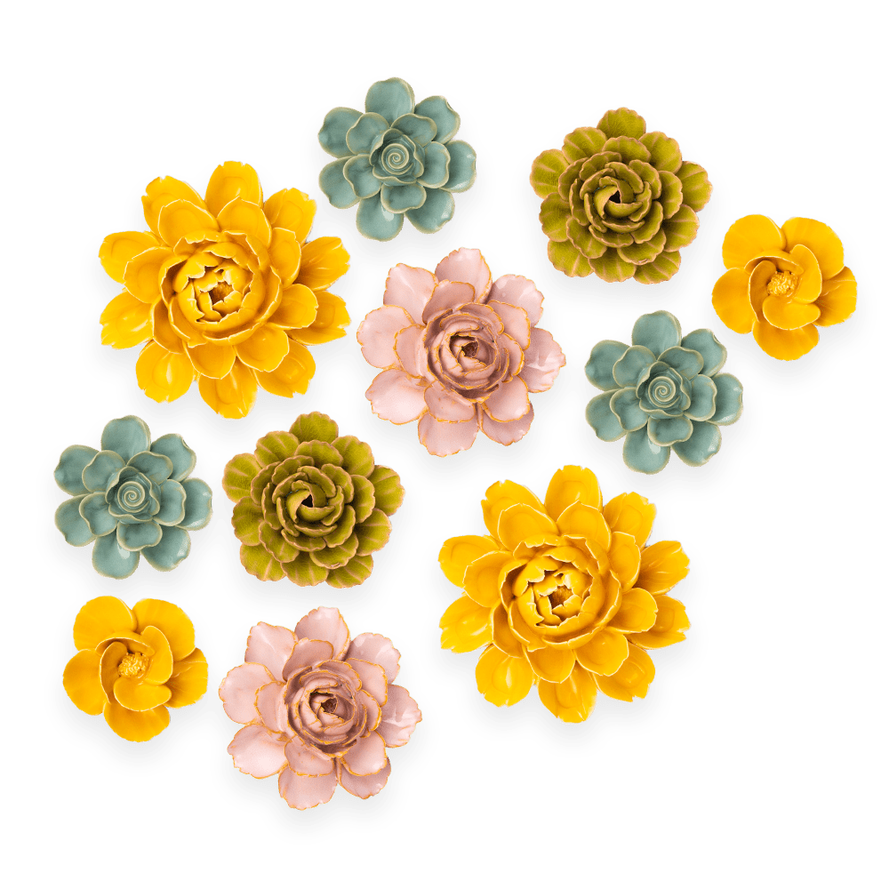 Ceramic Flower France Curated Collection #7 - Chive UK