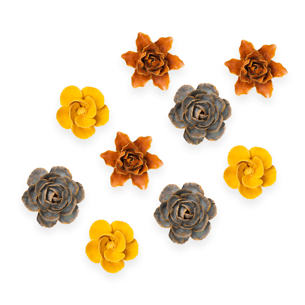 Ceramic Flower France Curated Collection #15 - Chive UK