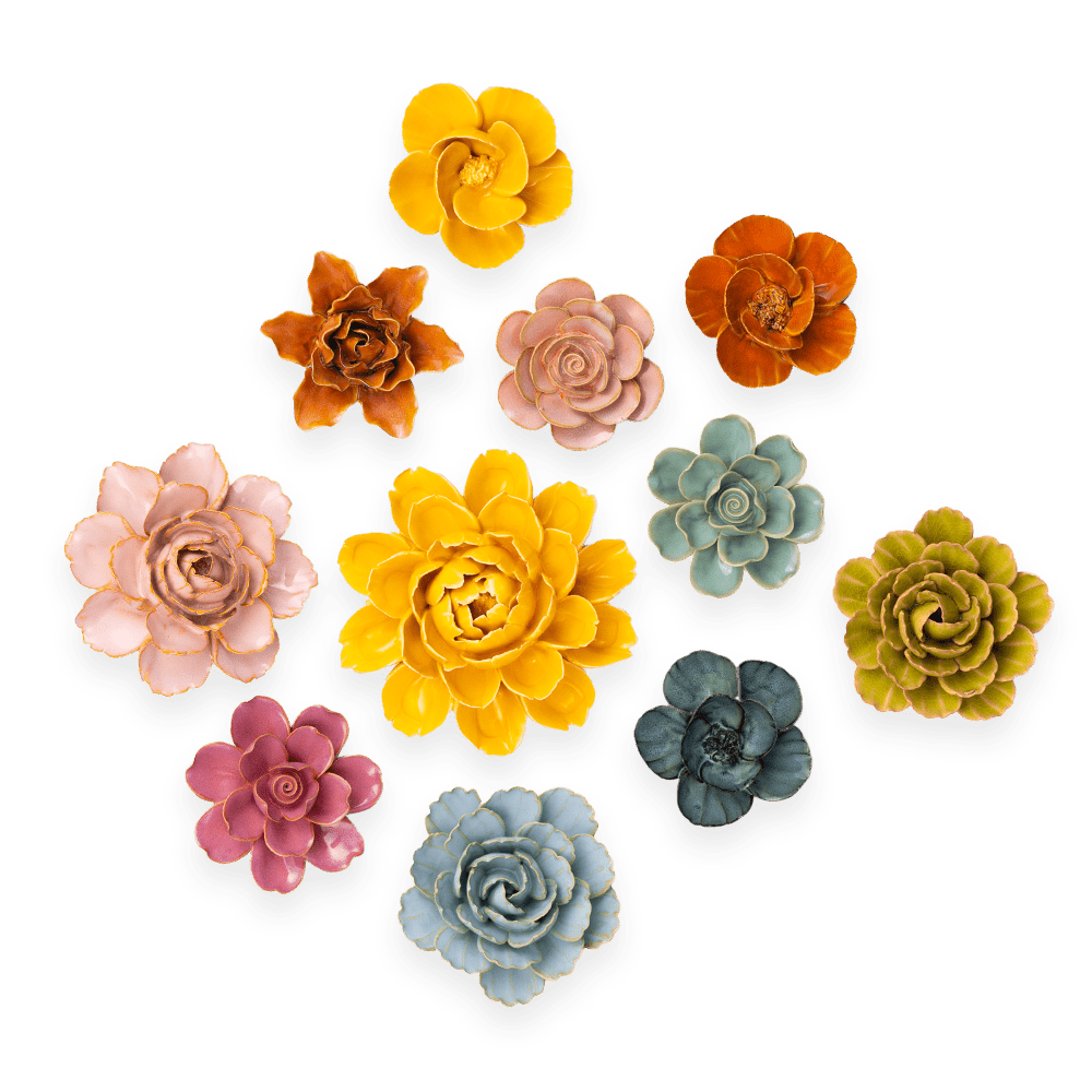 Ceramic Flower France Curated Collection #19 - Chive UK