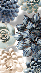 Cherry Grove - Ceramic Flower Curated Set - Chive UK