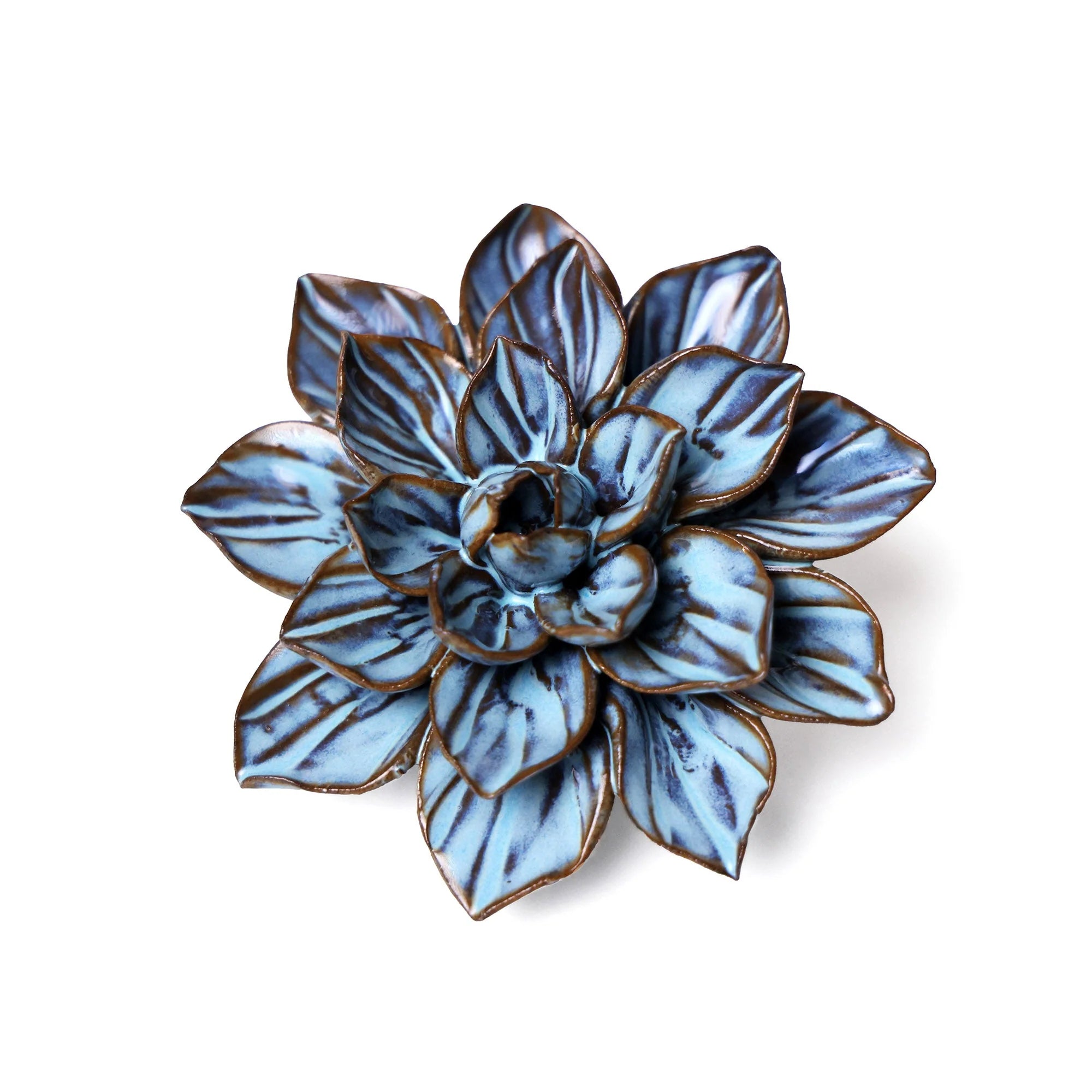 Ceramic Flowers With Keyhole For Hanging On Walls Collection 8 - 1 - Chive UK