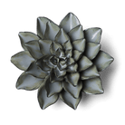 Japan Ceramic Flower Dusk Blue Daisy - Chive UK