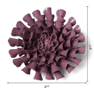 Japan Ceramic Flower Lilac Pom Pom Dahlia - Chive UK