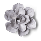 Japan Ceramic Flower White Speckle Gardenia - Chive UK