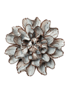 Japan Ceramic Flower Chocolate Mint Hibiscus - Chive UK