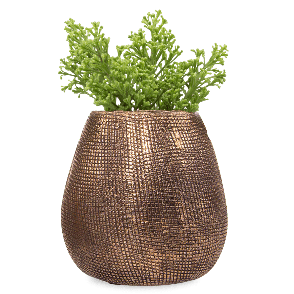 Mesh Ceramic Planter Pot - Chive UK