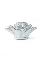 Nantucket Ceramic Flower Blue White Gladiolus - Chive UK