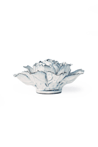 Nantucket Ceramic Flower Blue White Carnation - Chive UK