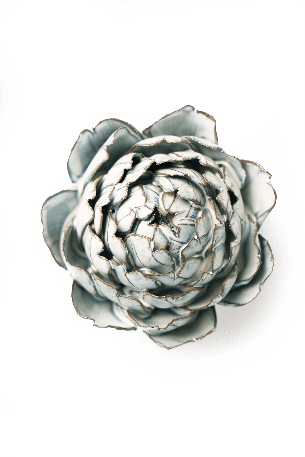 Nantucket Ceramic Flower Blue White Peony - Chive UK
