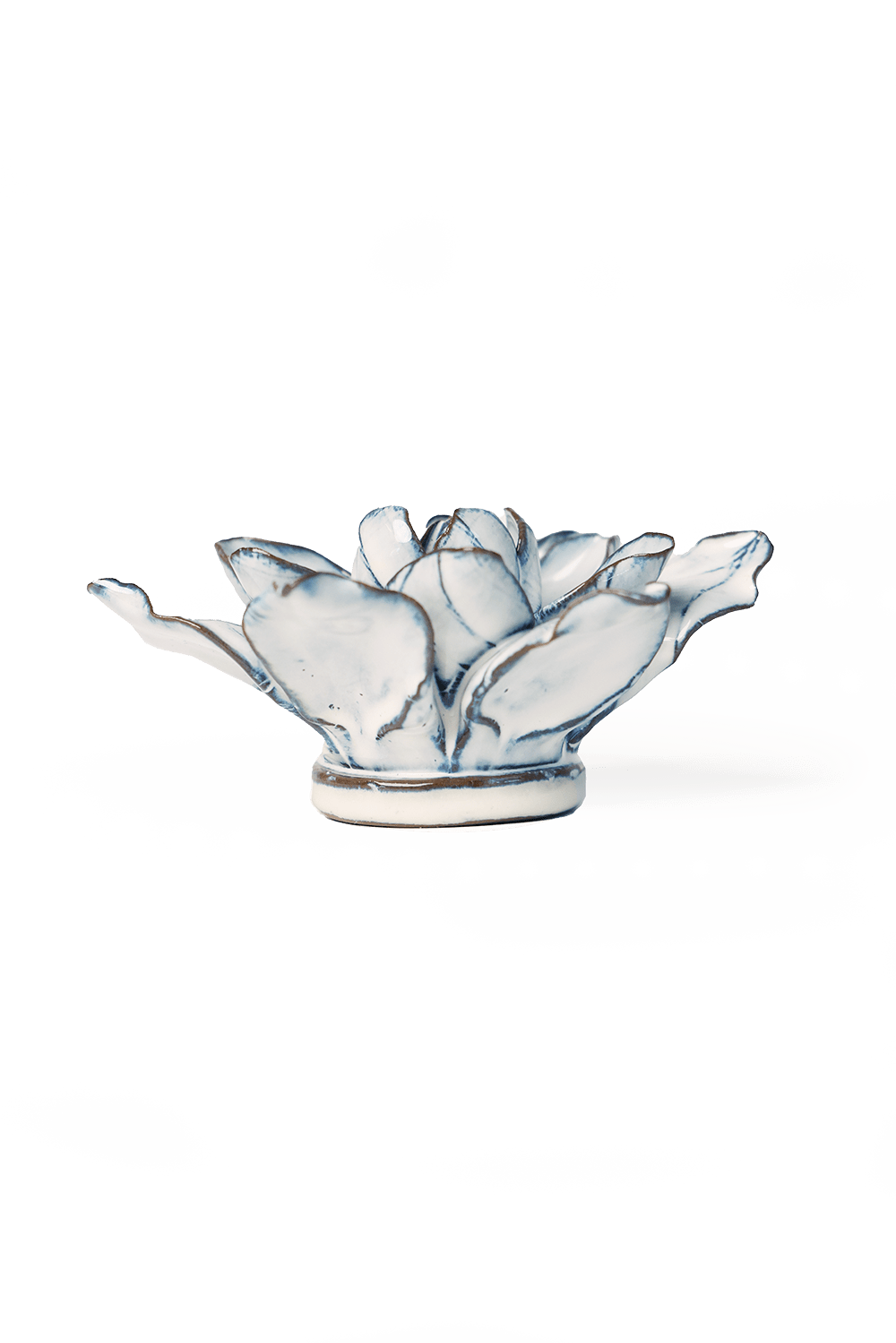 Nantucket Ceramic Flower Blue White Columbine - Chive UK