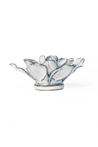 Nantucket Ceramic Flower Blue White Columbine - Chive UK