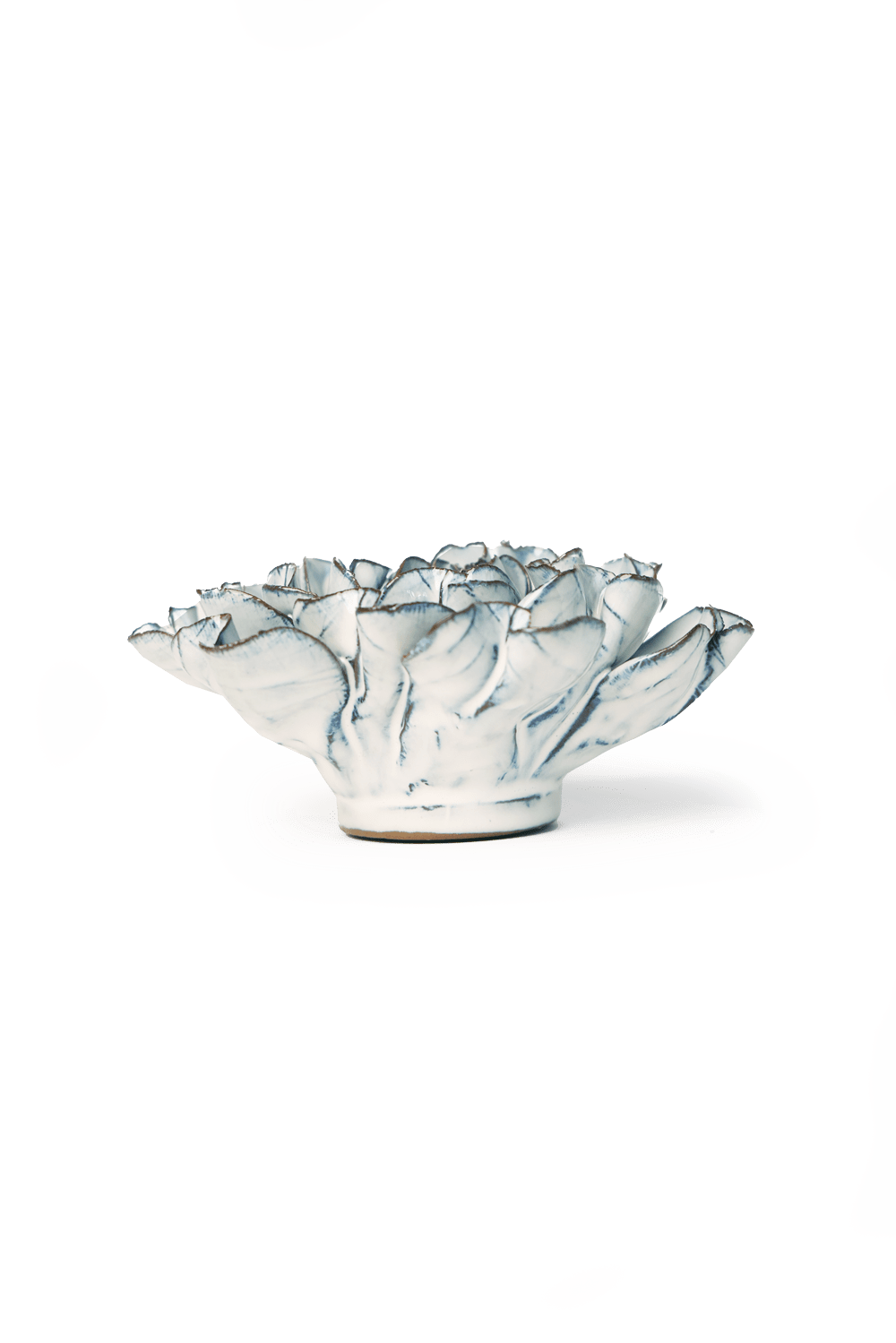 Nantucket Ceramic Flower Blue White Poppy - Chive UK