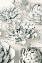 Nantucket Ceramic Flower Blue White Poppy - Chive UK