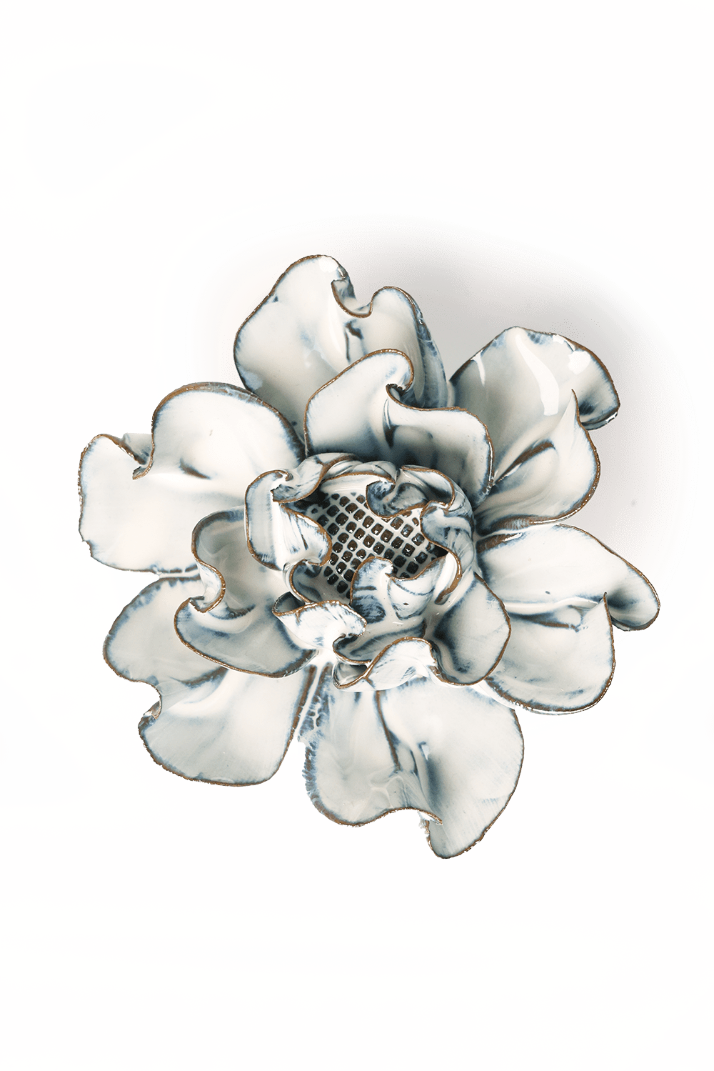 Nantucket Ceramic Flower Blue White Cosmos - Chive UK