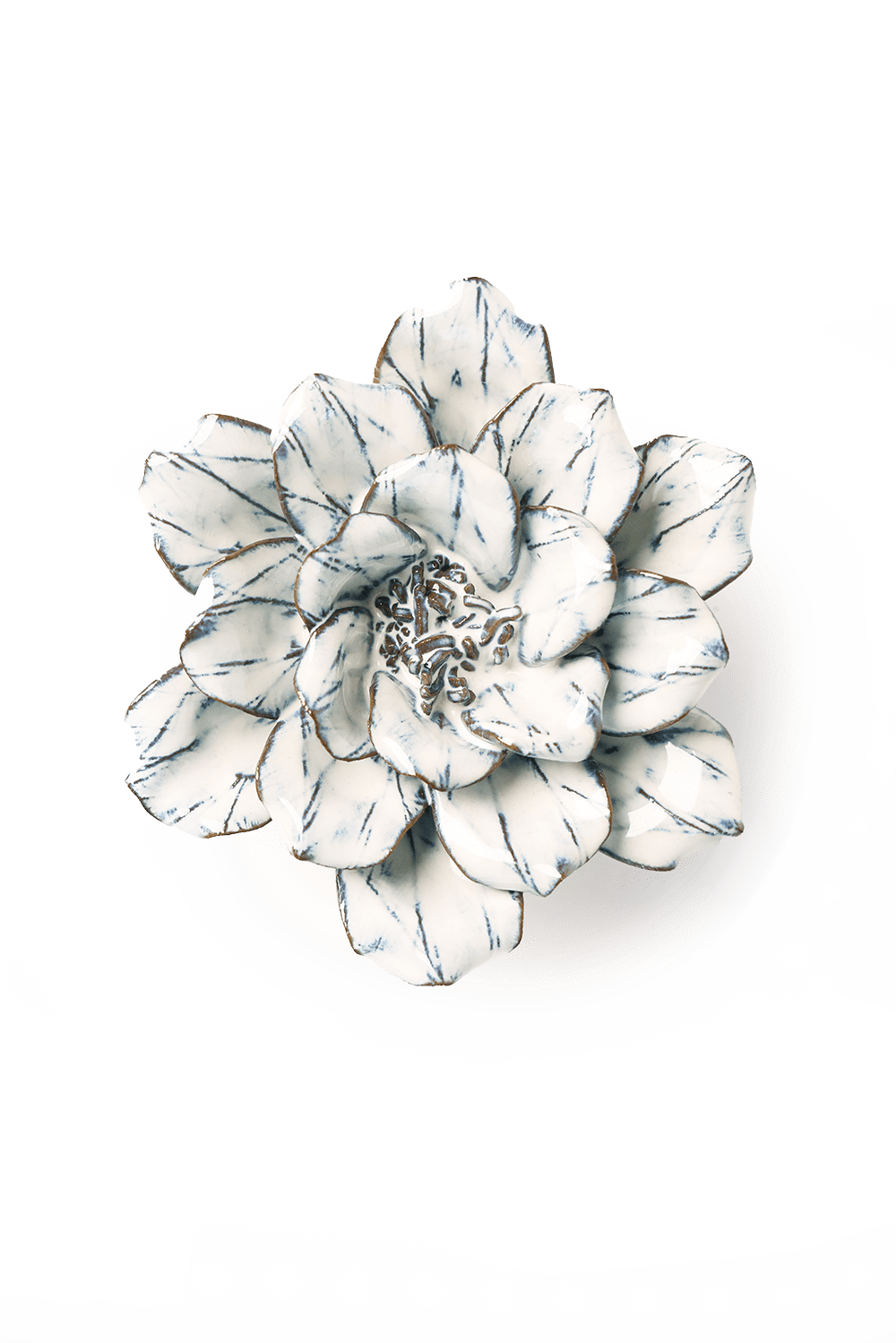 Nantucket Ceramic Flower Blue White Paperwhite - Chive UK
