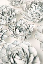 Nantucket Ceramic Flower Blue White Purslane - Chive UK
