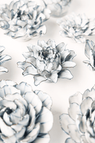Nantucket Ceramic Flower Blue White Gladiolus - Chive UK