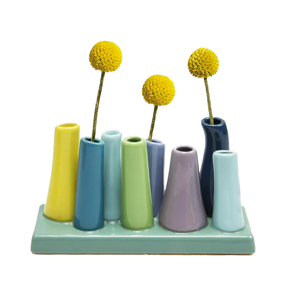 Pooley Modern Bud Vase For Flowers - Chive UK