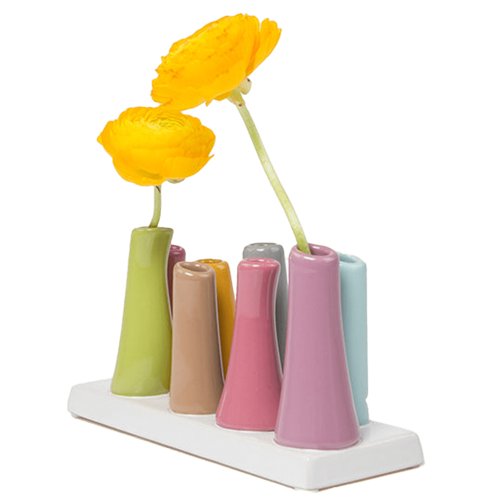 Pooley Modern Bud Vase For Flowers - Chive UK