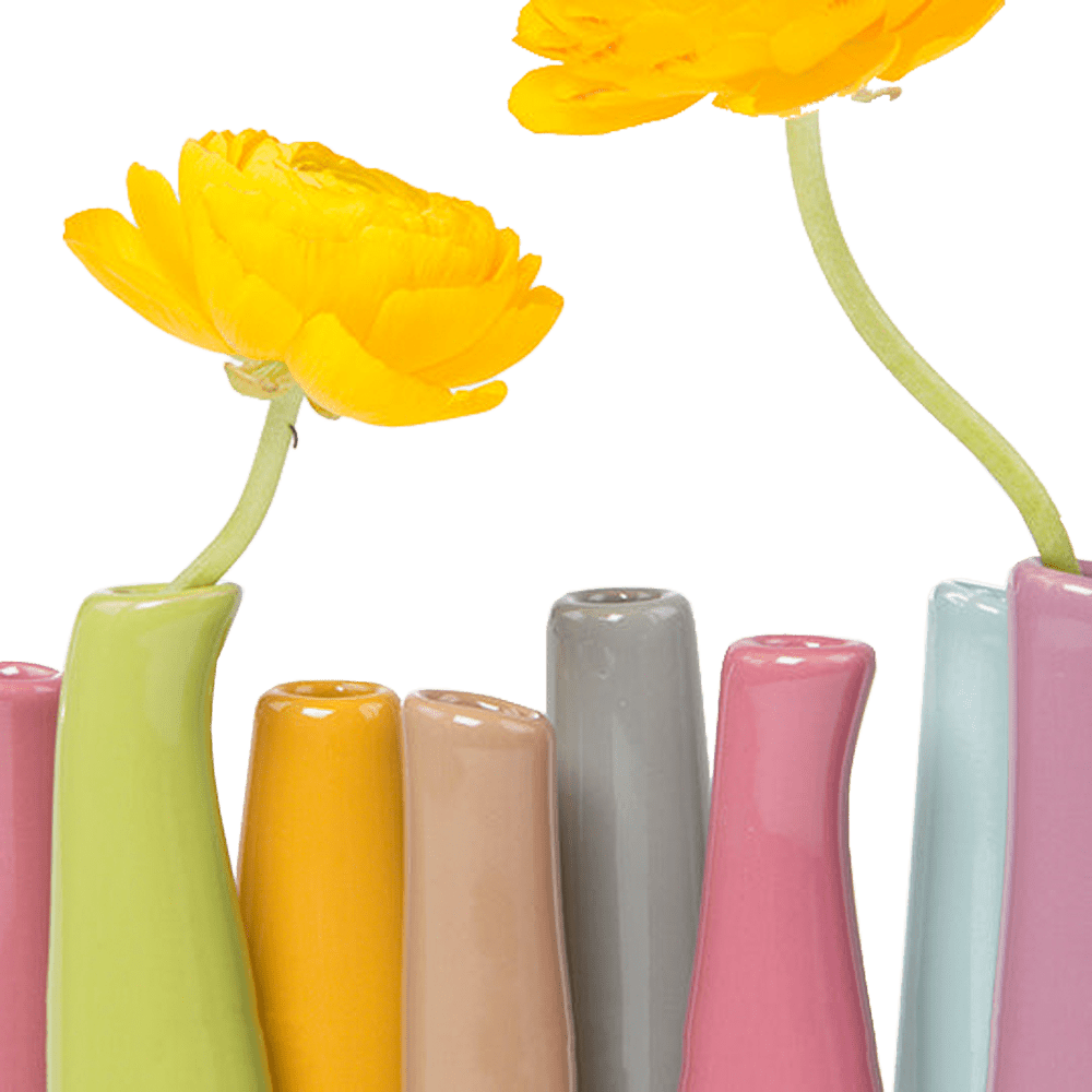 Pooley Modern Bud Vase For Flowers - Chive UK