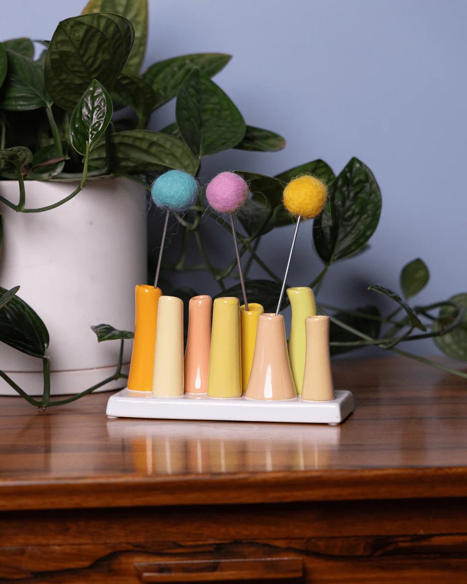 Pooley Modern Bud Vase For Flowers - Chive UK