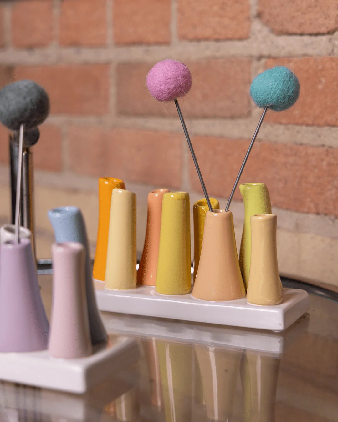 Pooley Modern Bud Vase For Flowers - Chive UK