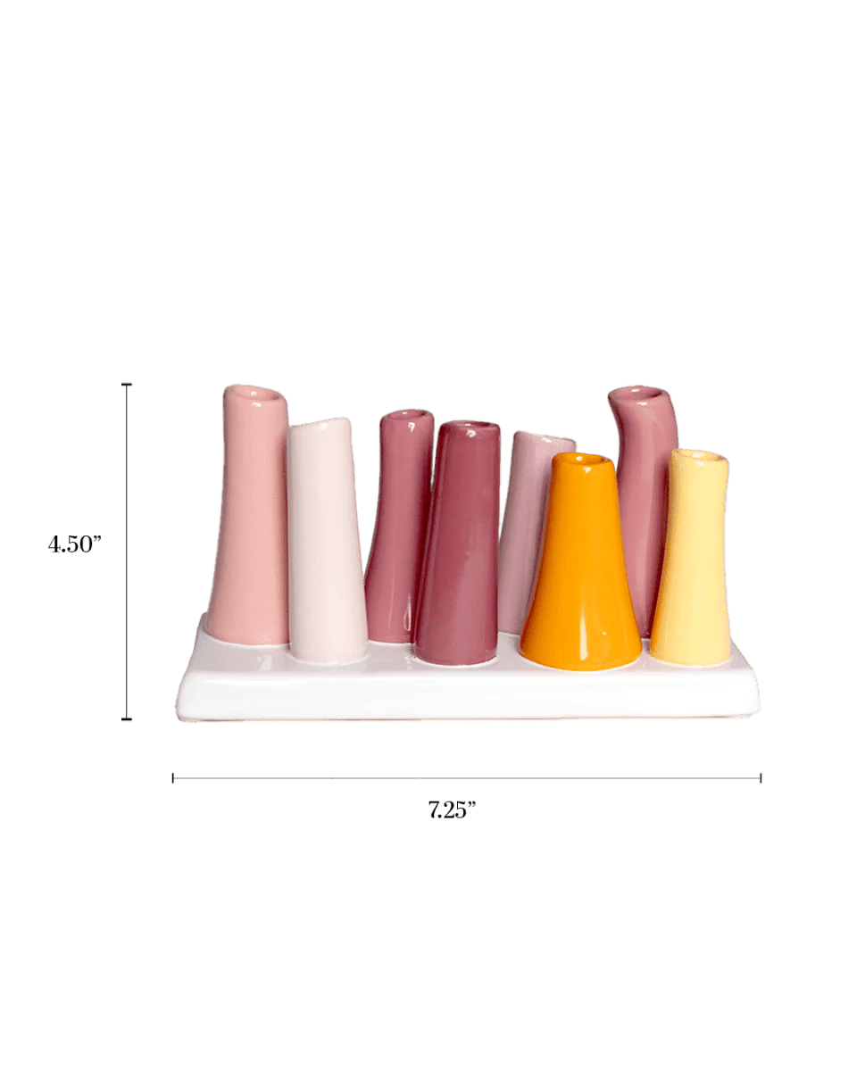 Pooley Modern Bud Vase For Flowers - Chive UK