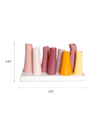 Pooley Modern Bud Vase For Flowers - Chive UK