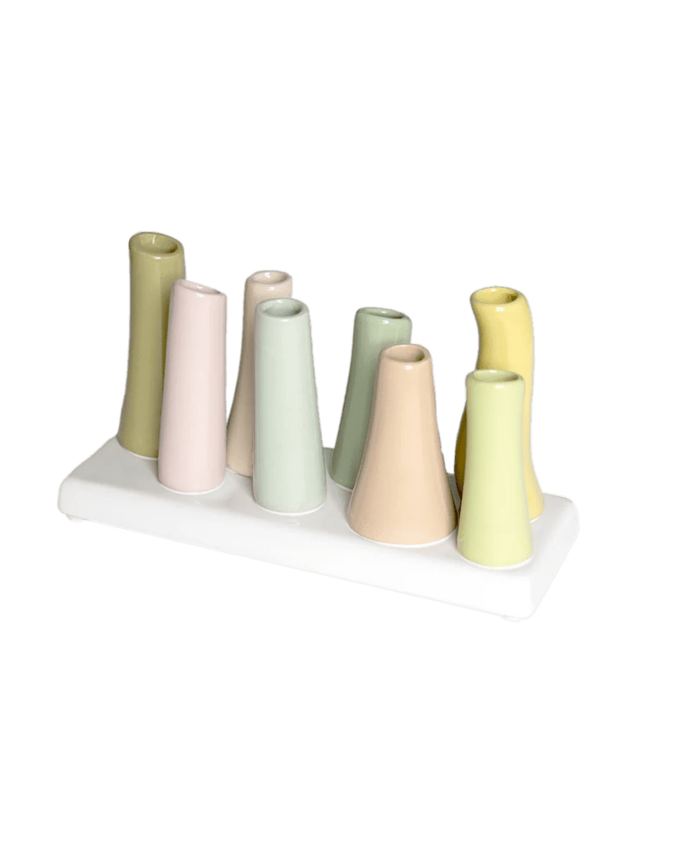 Pooley Modern Bud Vase For Flowers - Chive UK