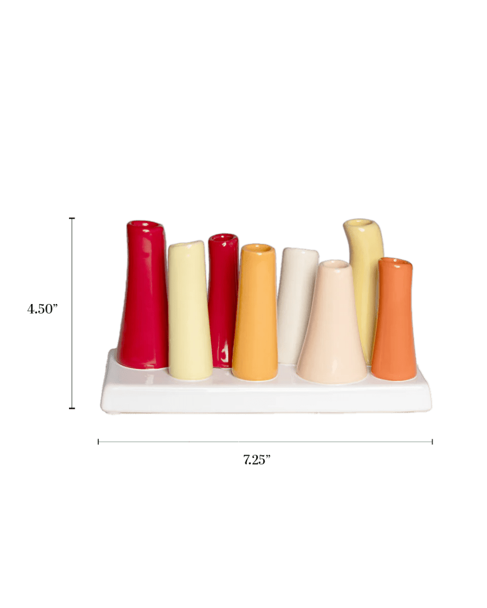 Pooley Modern Bud Vase For Flowers - Chive UK