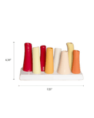 Pooley Modern Bud Vase For Flowers - Chive UK