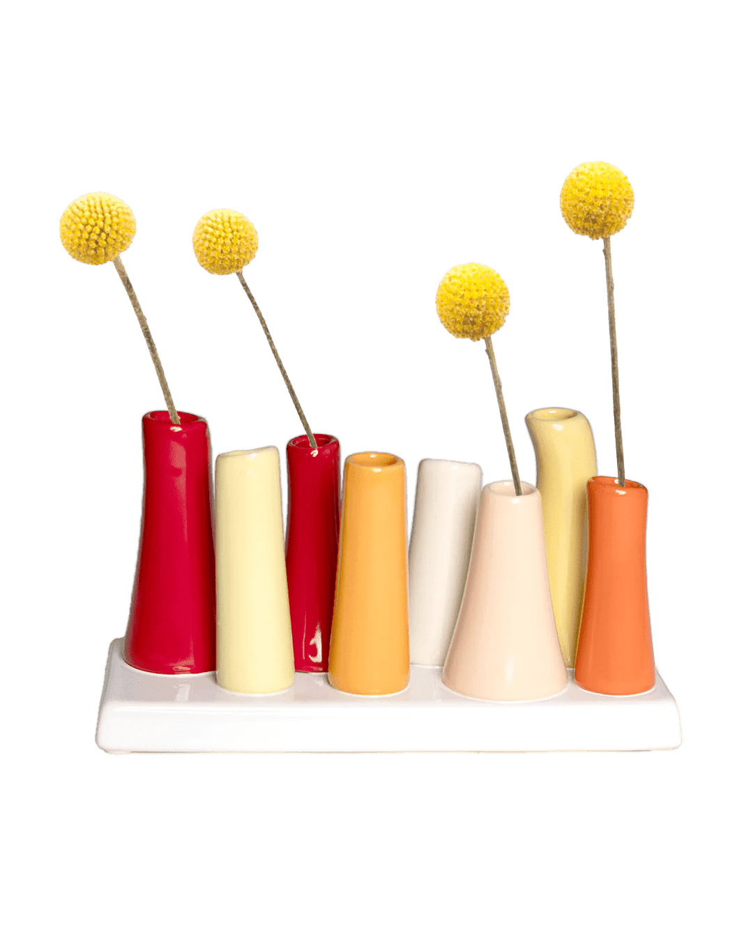 Pooley Modern Bud Vase For Flowers - Chive UK