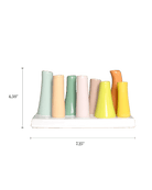 Pooley Modern Bud Vase For Flowers - Chive UK