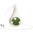 Pod Ceramic Hanging Air Plant Holder - Chive UK