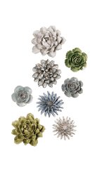 Helsinki - Ceramic Flower Curated Set - Chive UK