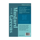 Mustard Greens Vegetable Seeds Packet - Chive UK