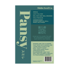 Pansy Flower Seeds Packet - Chive UK