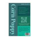 Corn Poppy Flower Seeds Packet - Chive UK