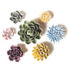 Ceramic Flowers With Keyhole For Hanging On Walls Kyoto Set